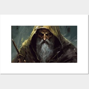 Sorcerer Wizard Warlock Mage Posters and Art